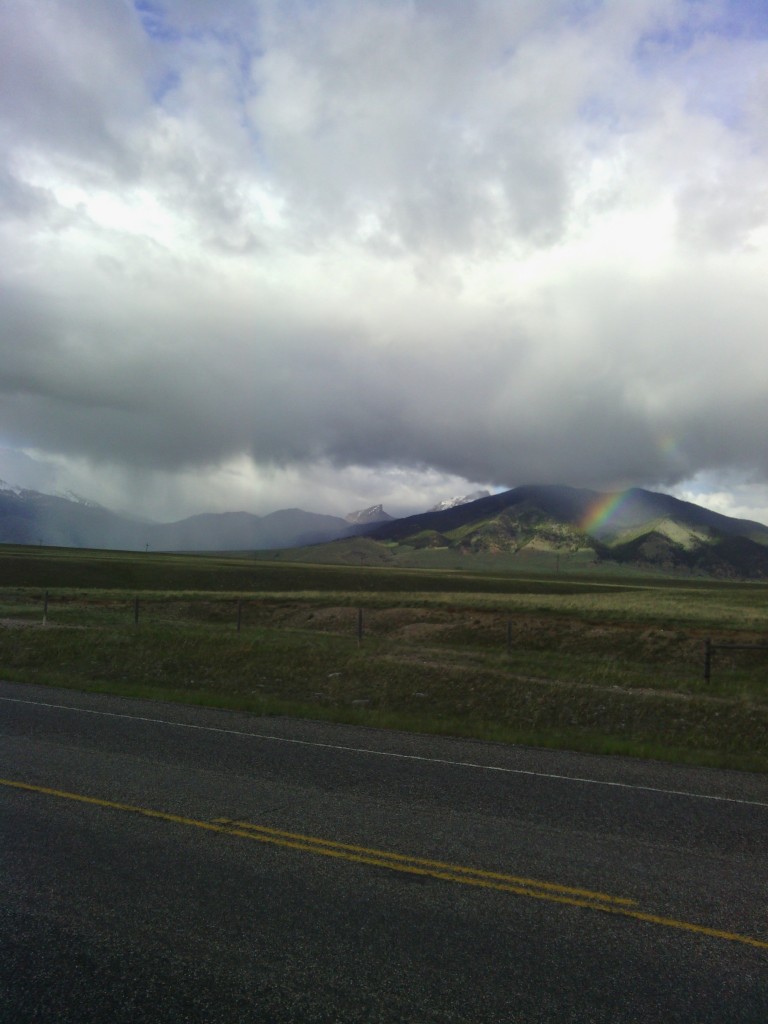 Also, there was some beautiful (& tail windy) riding after yesterday's post.