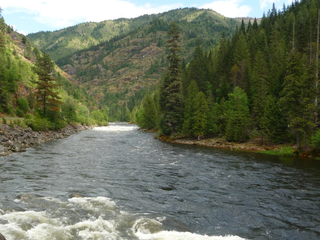 The Lochsa River in Idaho