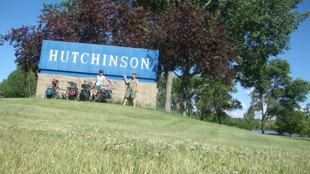 Welcome to Hutchinson. Temporary home of two stinky gals and one smelly rat.