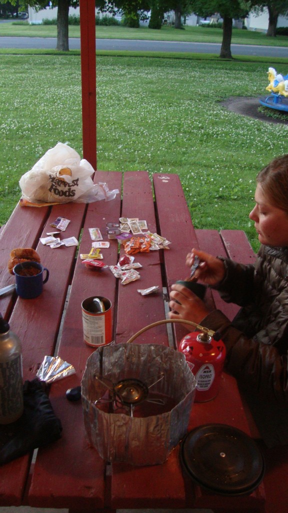 sloppy beanie joes or something. also, my secret stash  of condiments ...