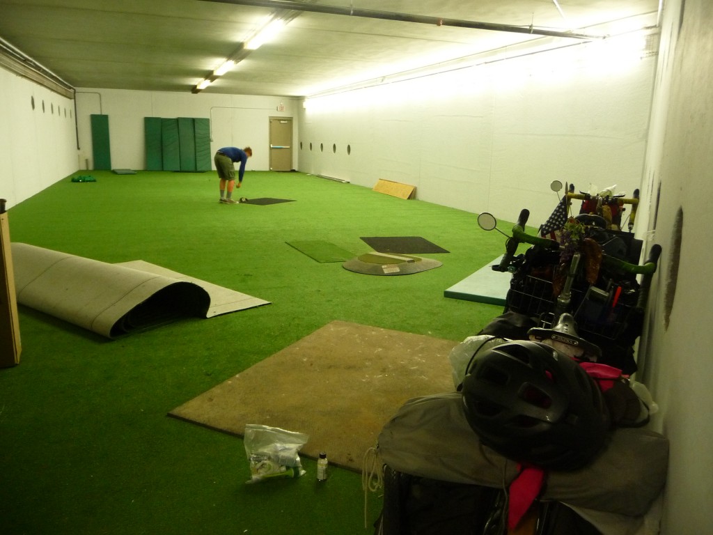 home sweet storm shelter! Beef playground! indoor-outdoor-floor!