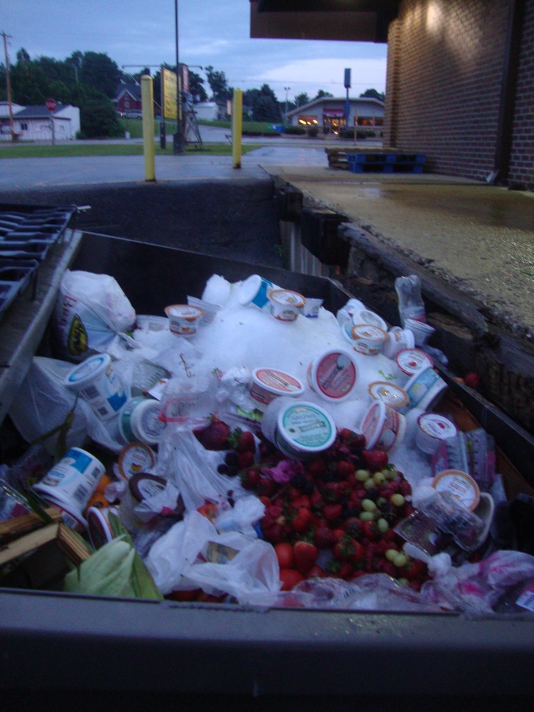 here's a dark and blurry picture of the spoils so that you may see the hard reality of it.