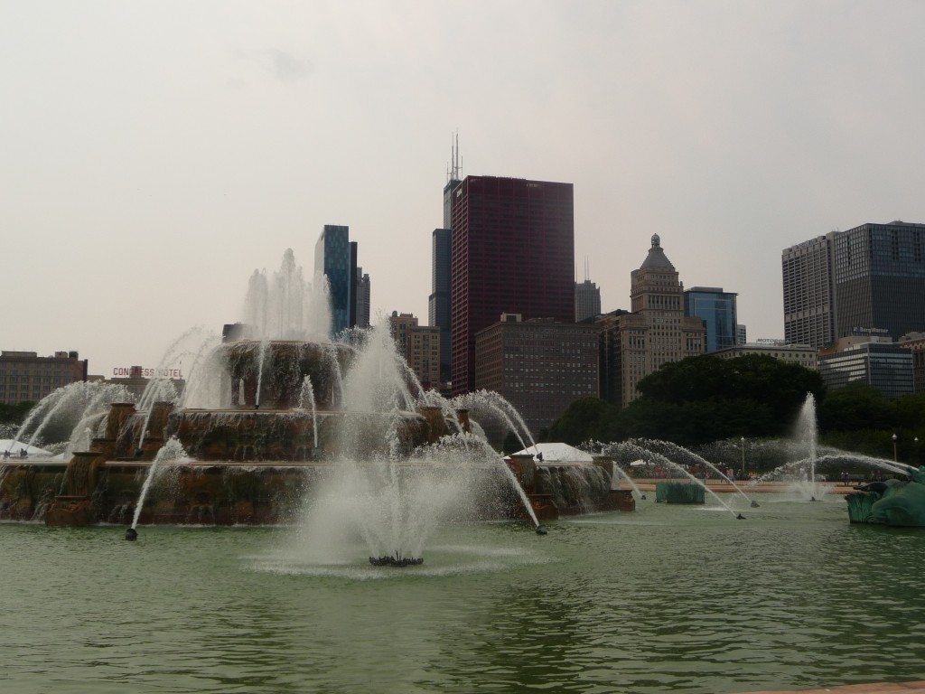 Grant Park fountain, unless I'm totally remembering the name wrong...