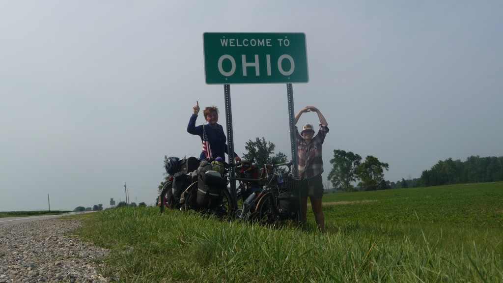 What's round on the ends and high in the middle?