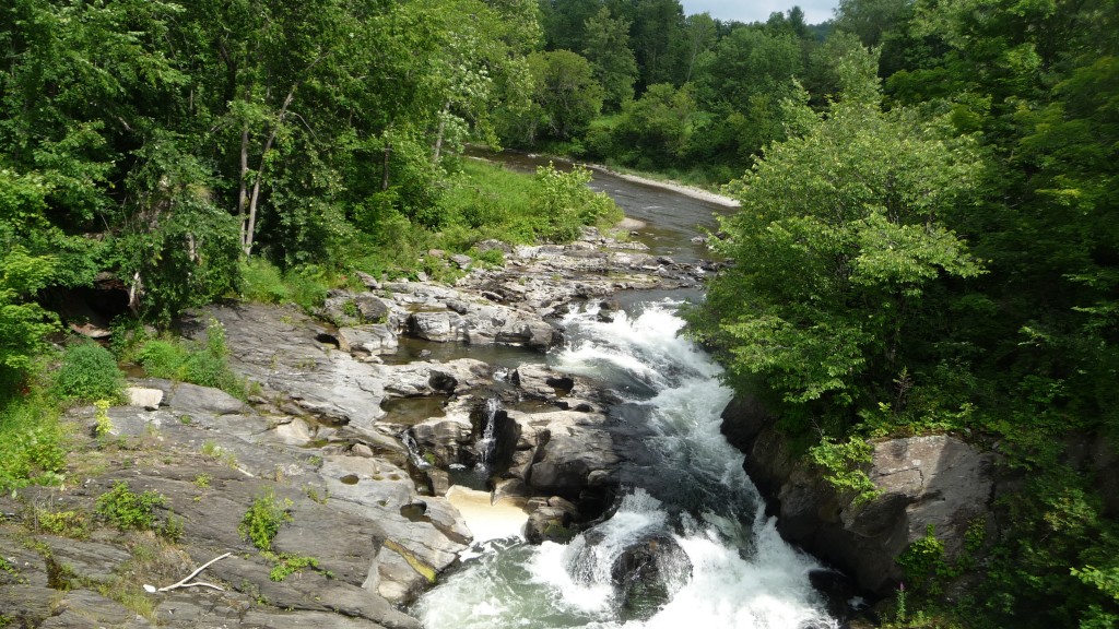 the river was tempting...