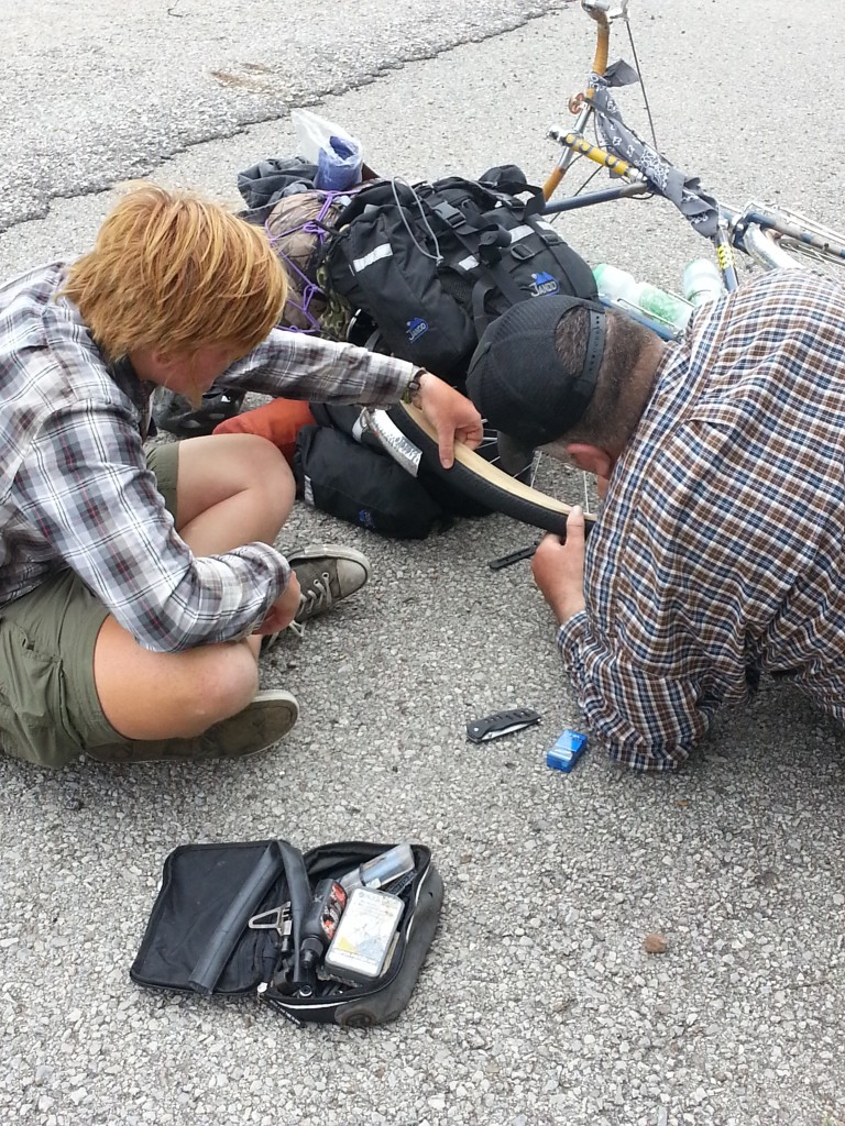 fixing a flat