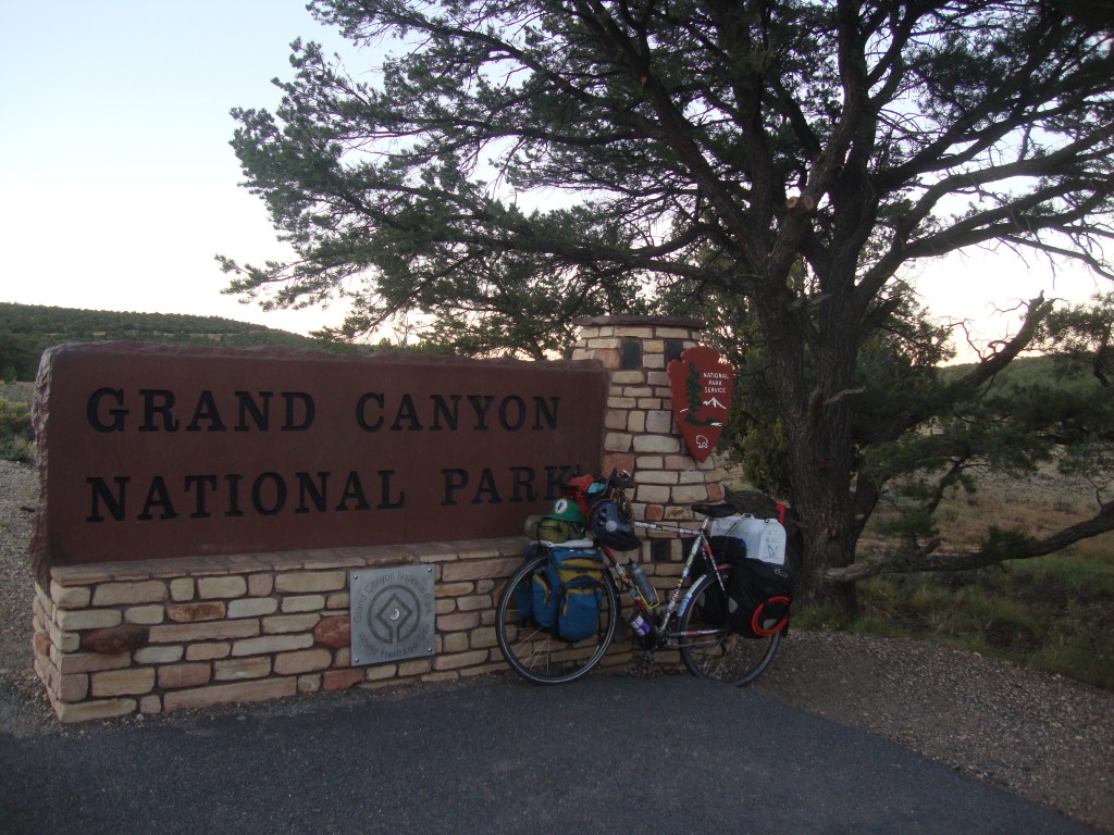 fake entrance. many more miles to go.