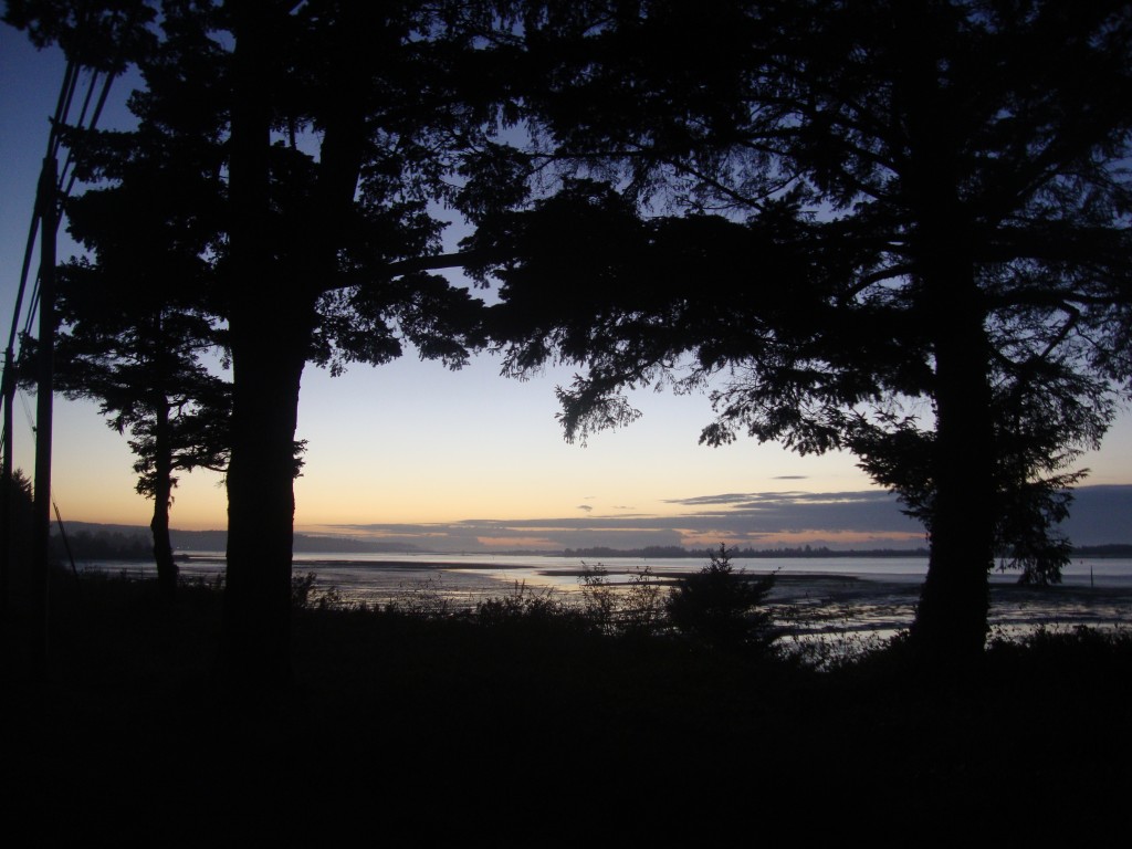 aptly named sunset bay...