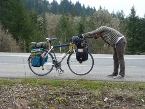 see him there? on the down tube?