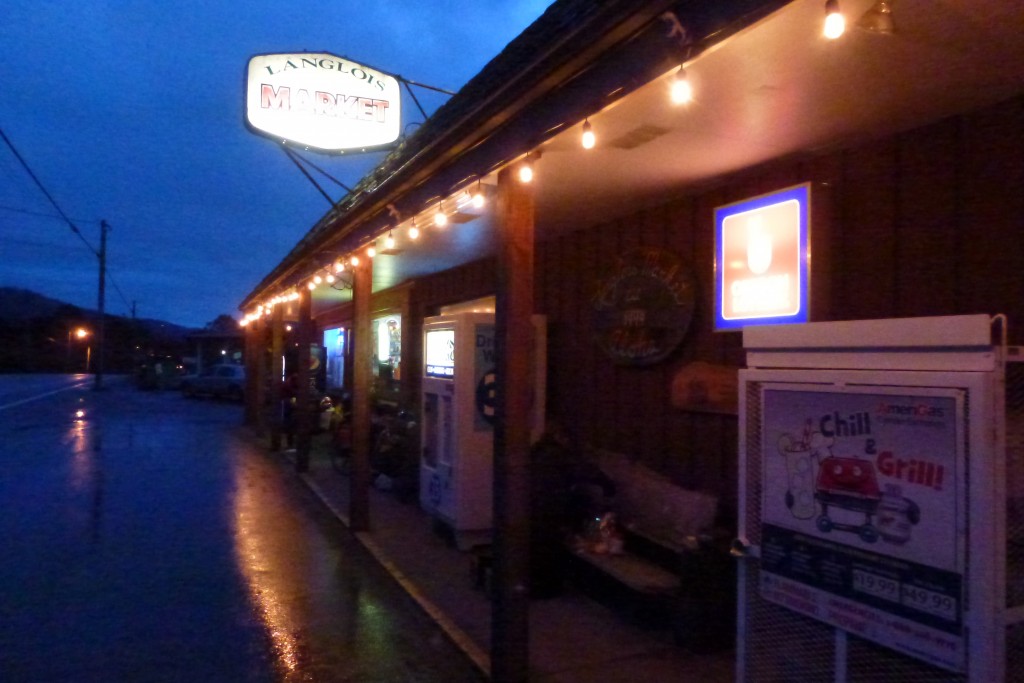 The Langlois Market - home of the world famous hotdog